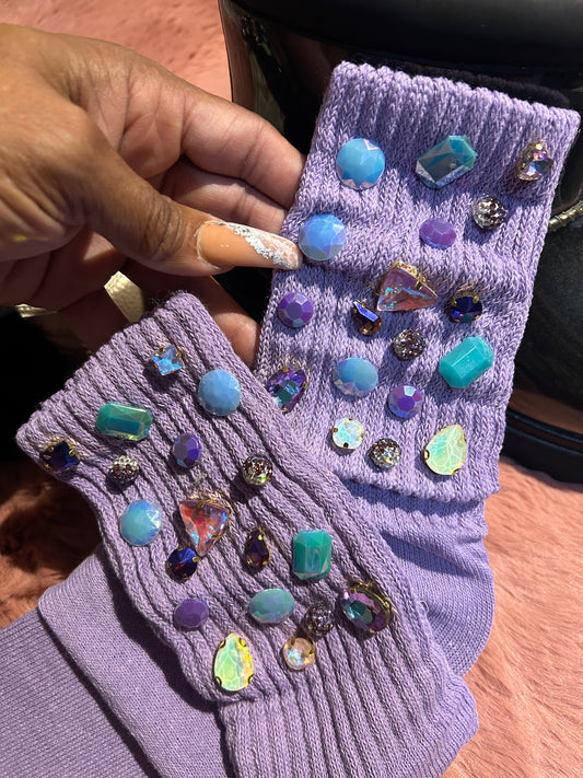 Bling/trinket socks